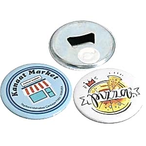 Açacaklı Buton Magnet ( 6 x 6 cm )