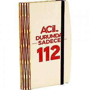 Ahşap Notluk ( 10 x 13,5 x 2 cm )