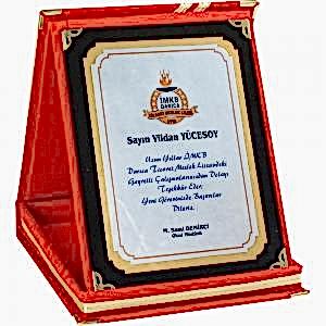 Albüm Plaket ( 12 x 16 cm )