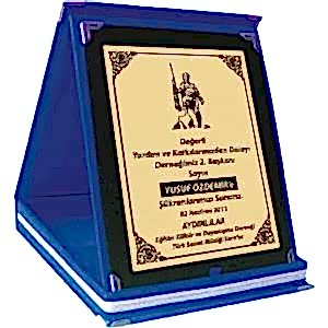 Albüm Plaket ( 12 x 16 cm )