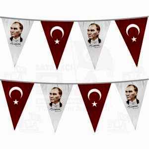 Sıralı Üçgen Bayrak