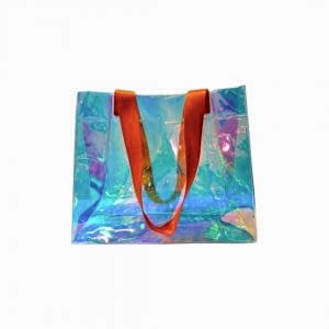 PVC Hologram Plaj Çantası