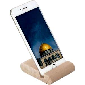 Ahşap Telefon Tutucu ( 6,5 x 7,7 x 1,8 cm )
