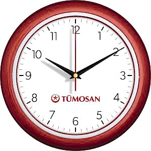 Plastik Duvar Saati ( Ø 28 cm )