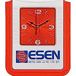Plastik Duvar Saati ( 29 x 37 cm )