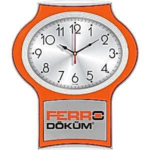 Plastik Duvar Saati ( 29 x 33 cm )