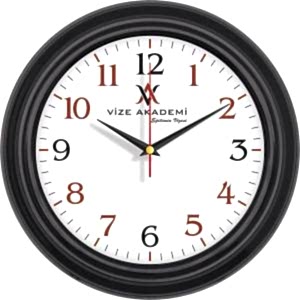 Plastik Duvar Saati ( Ø 32 cm )