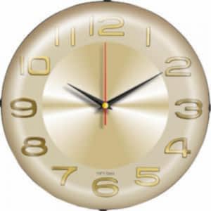 Bombe Cam Duvar Saati ( Ø 30 cm )