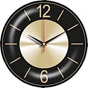 Bombe Cam Duvar Saati ( Ø 30 cm )