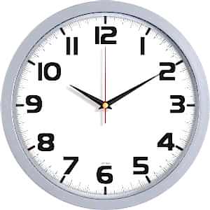 Plastik Duvar Saati ( Ø 30 cm )