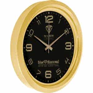 Metalize Duvar Saati ( Ø 40 cm )