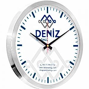 Metal Duvar Saati ( Ø 35 cm )