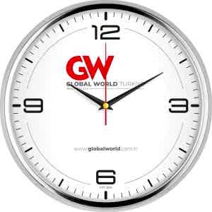 Metal Duvar Saati ( Ø 31 cm )