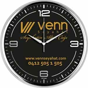 Metal Duvar Saati ( Ø 31 cm )