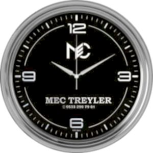 Metal Duvar Saati ( Ø 33 cm )