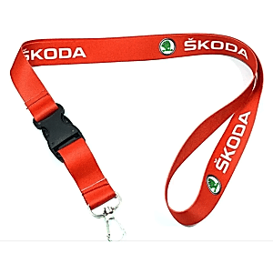 Ara Kilitli Baskılı Yaka İpi