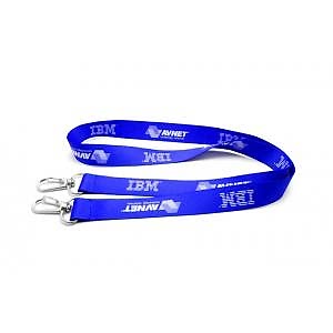 Çift Kancalı Baskılı Yaka İpi