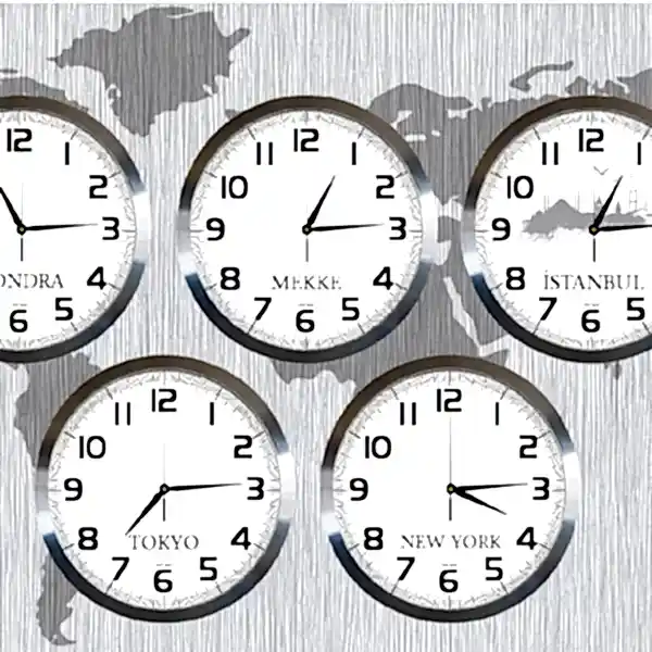 Metal Duvar Saatleri